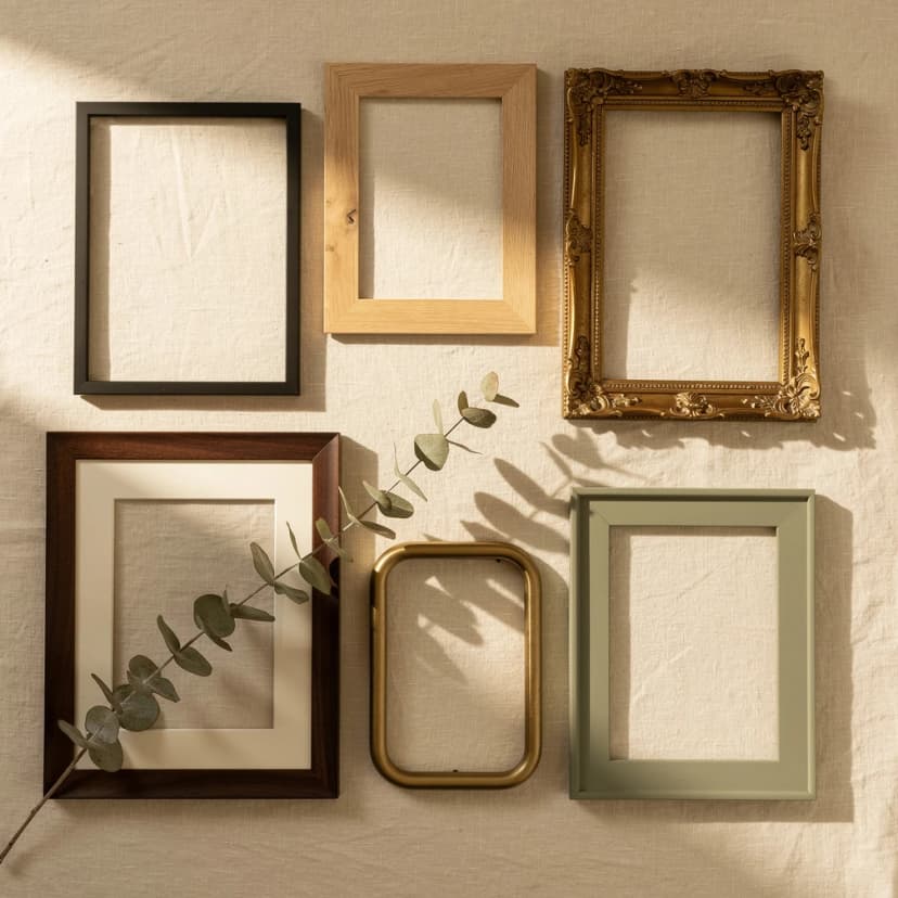 Výběr vzorků rámů