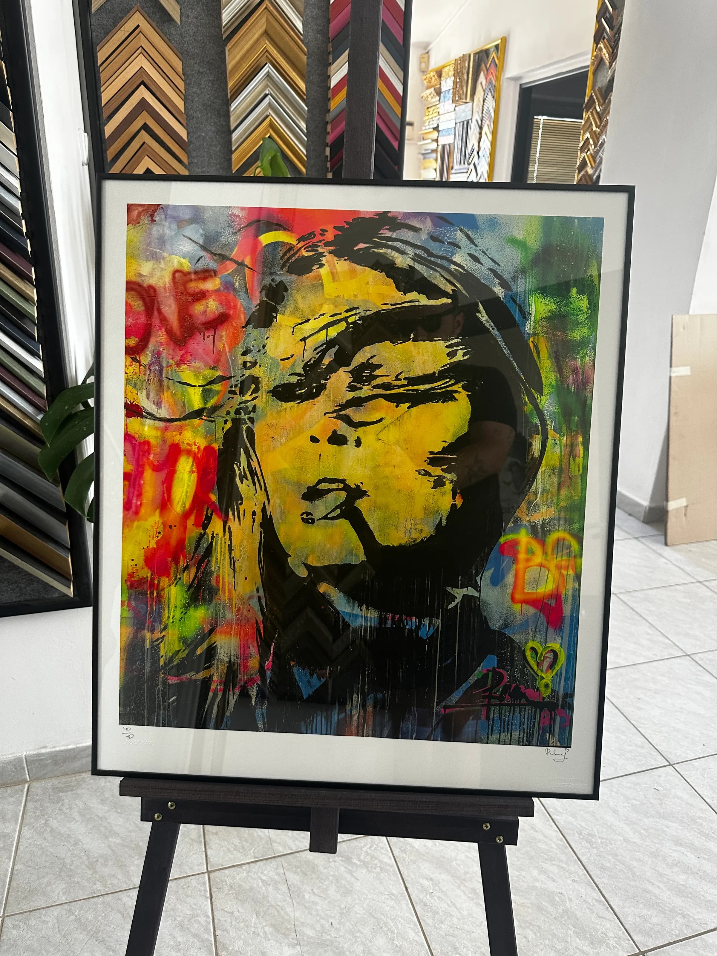 Ukázka rámování —  | Atelier Homolka