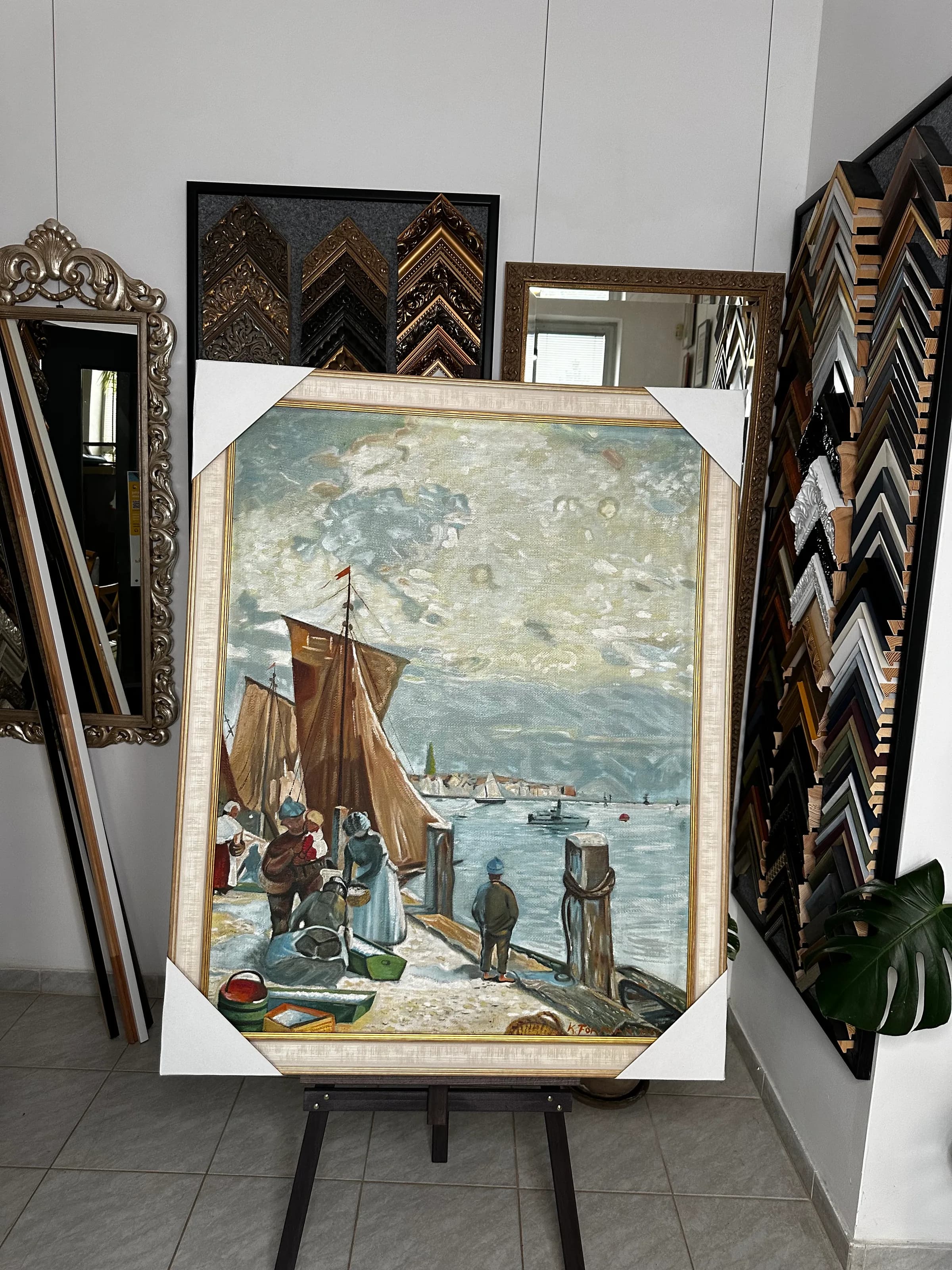 Ukázka rámování —  | Atelier Homolka