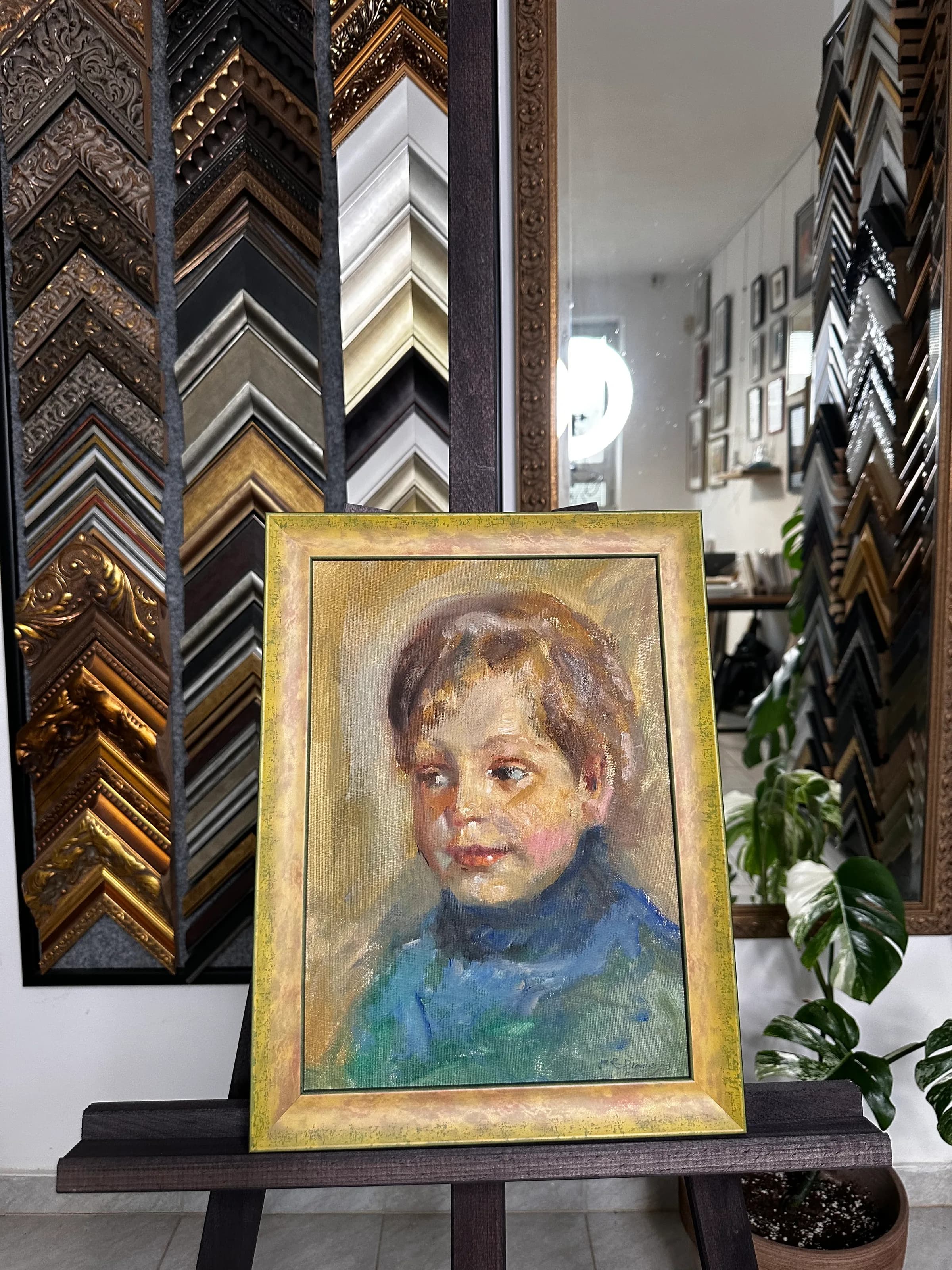 Ukázka rámování —  | Atelier Homolka