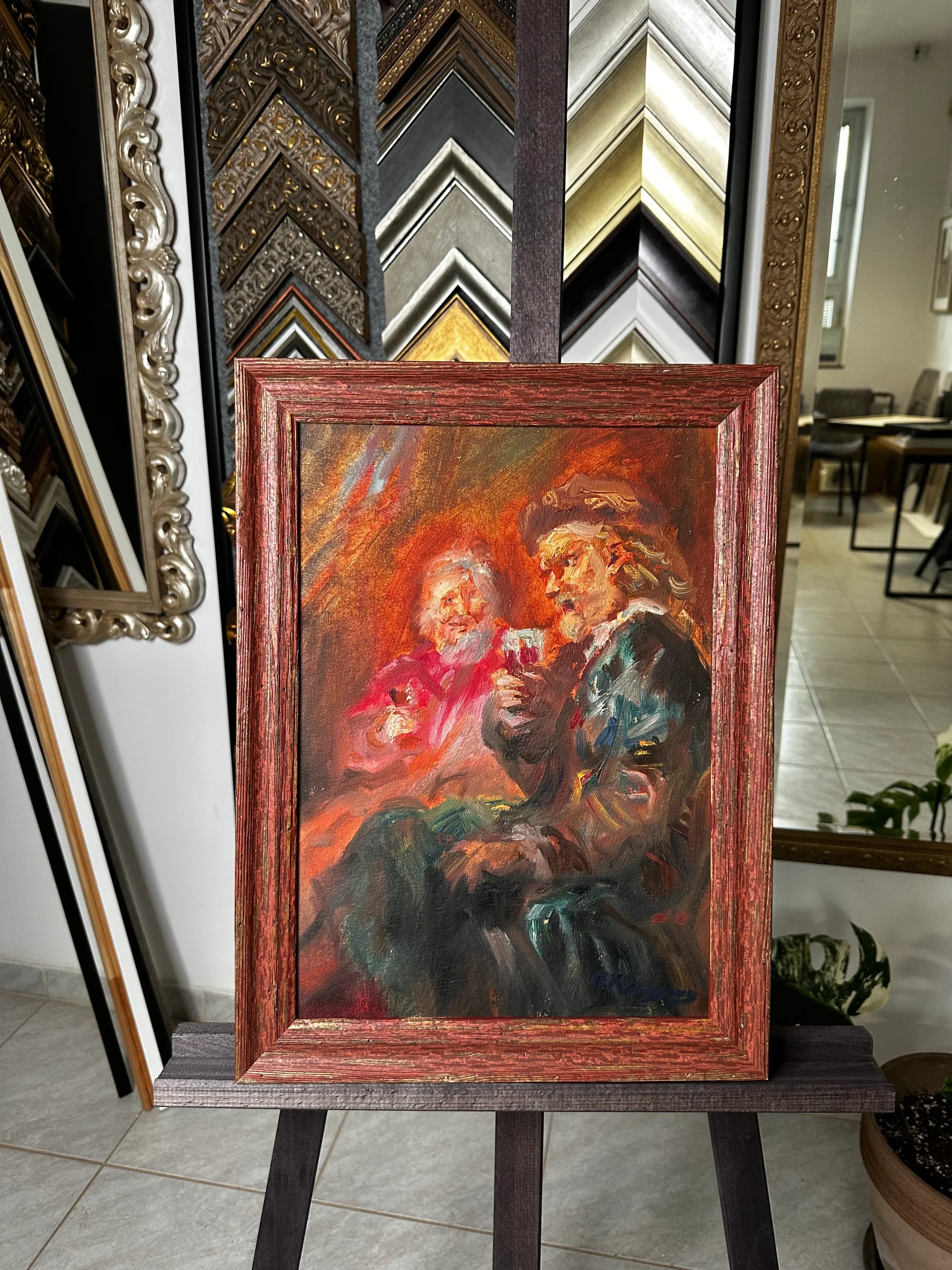 Ukázka rámování —  | Atelier Homolka