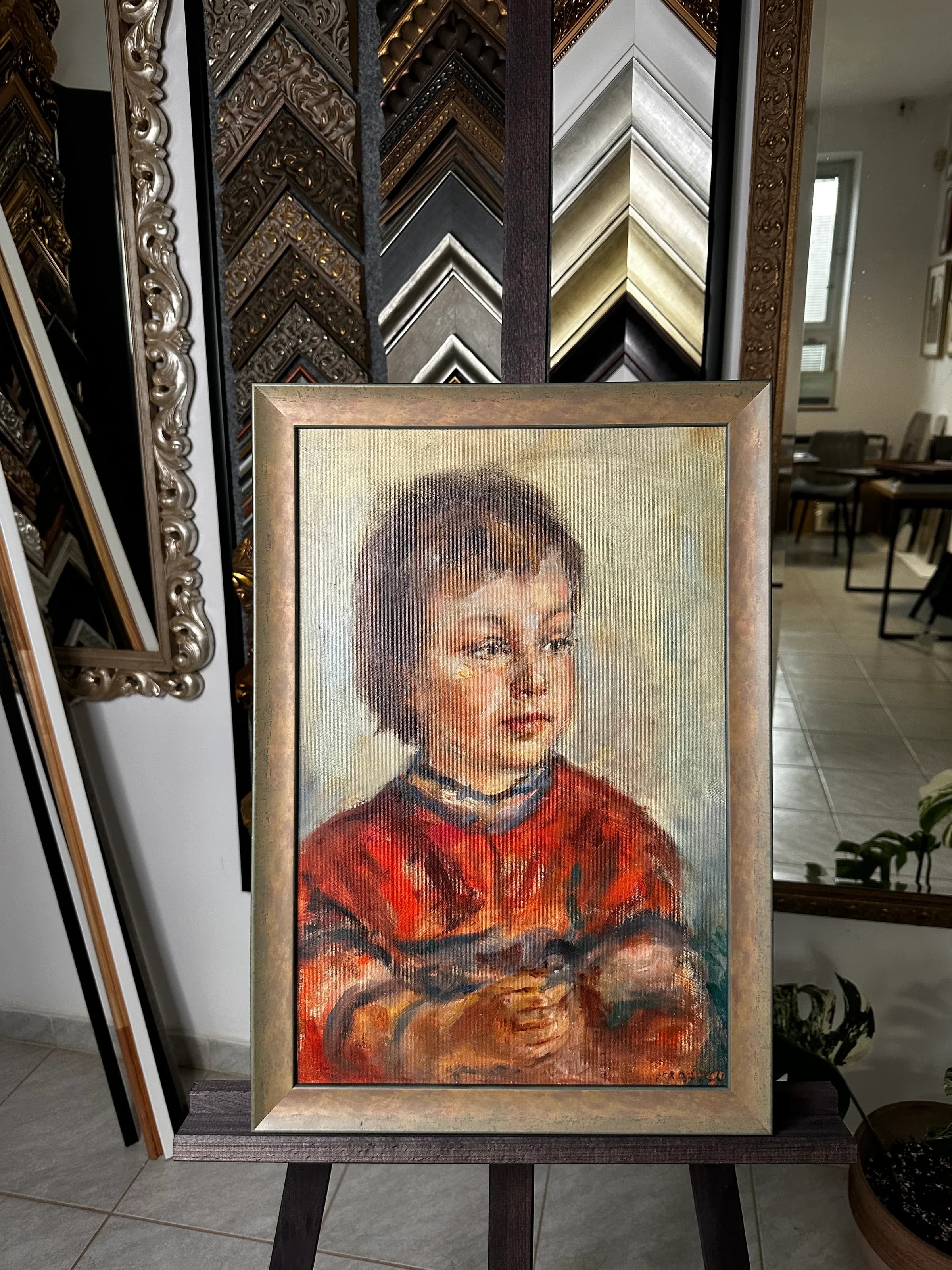 Ukázka rámování —  | Atelier Homolka