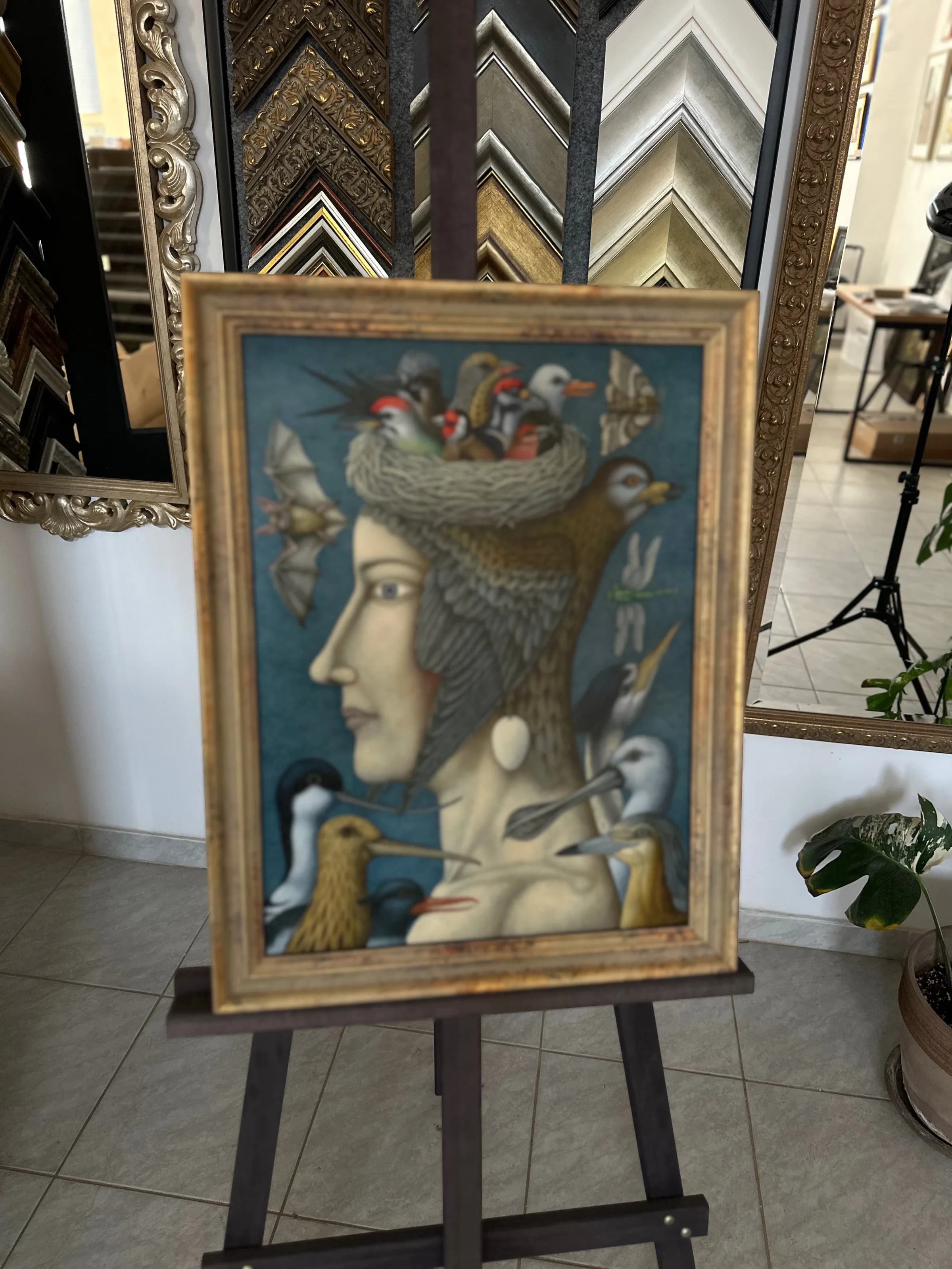 Ukázka rámování —  | Atelier Homolka