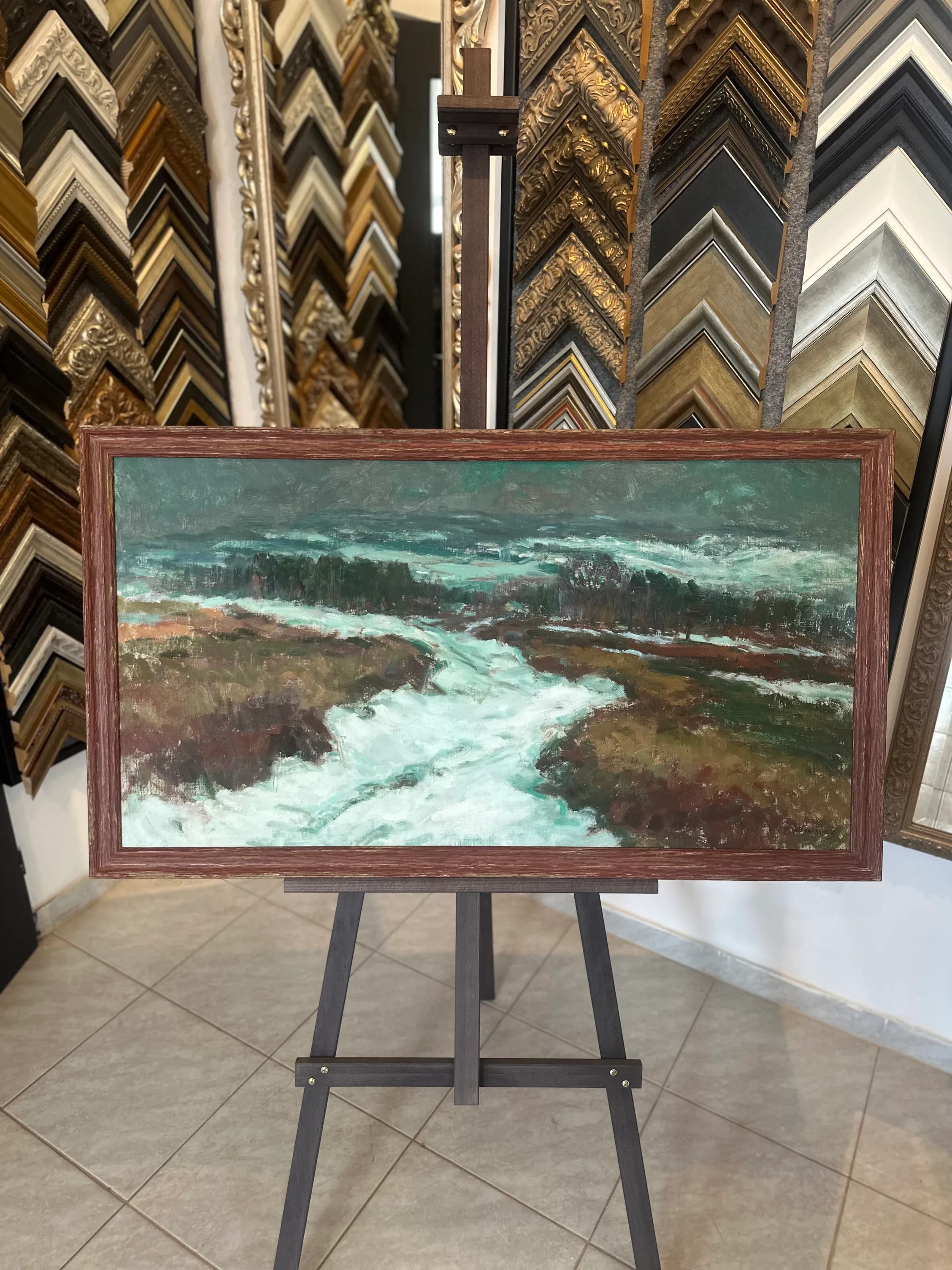 Ukázka rámování —  | Atelier Homolka