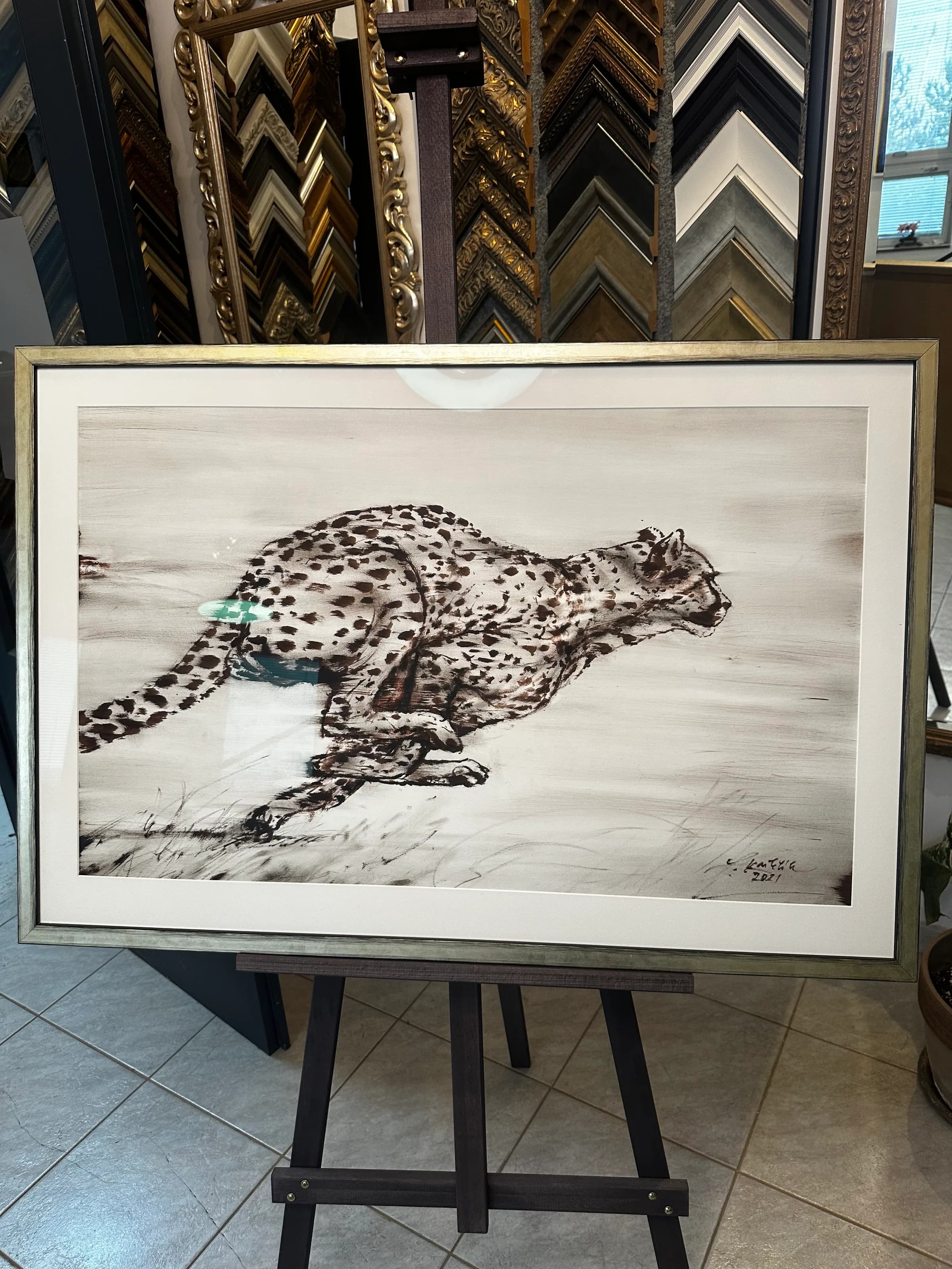 Ukázka rámování —  | Atelier Homolka