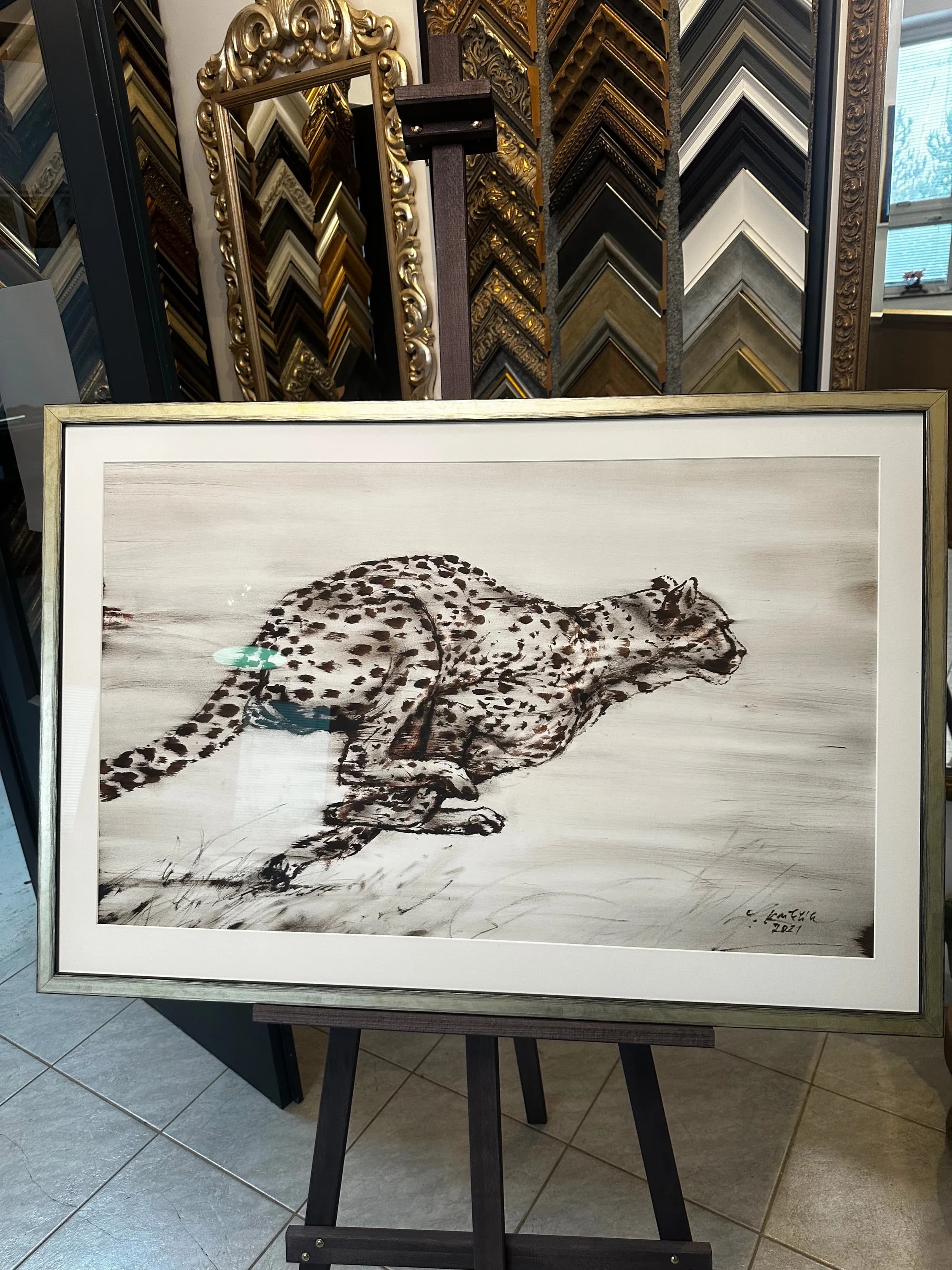 Ukázka rámování —  | Atelier Homolka