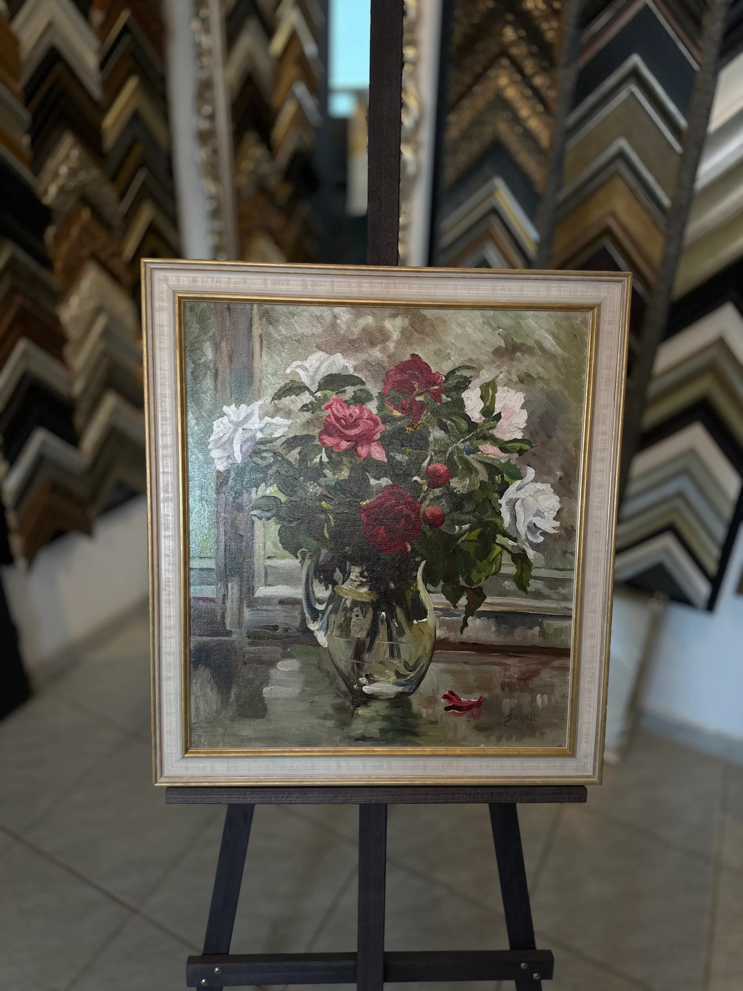 Ukázka rámování —  | Atelier Homolka