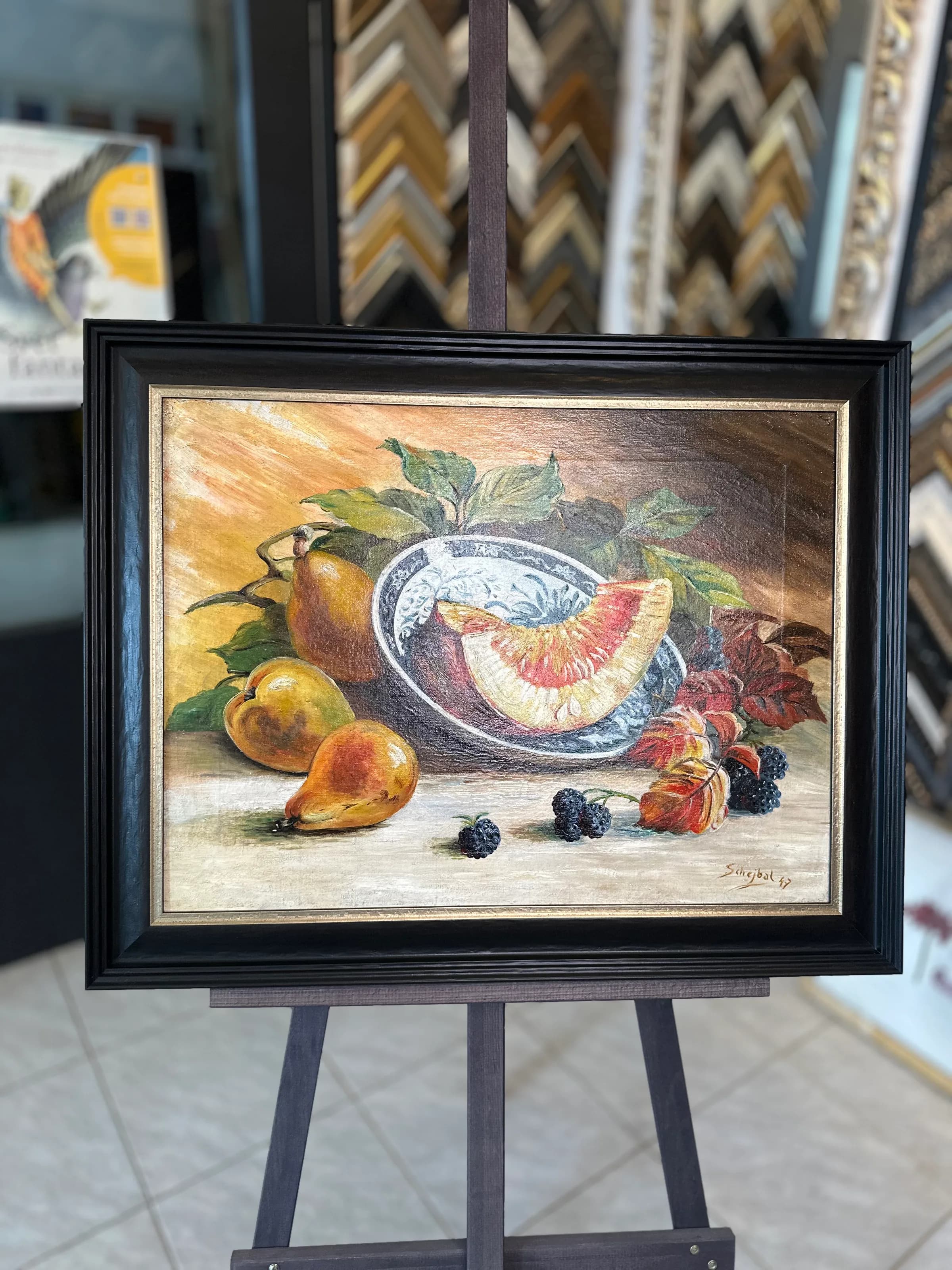 Ukázka rámování —  | Atelier Homolka