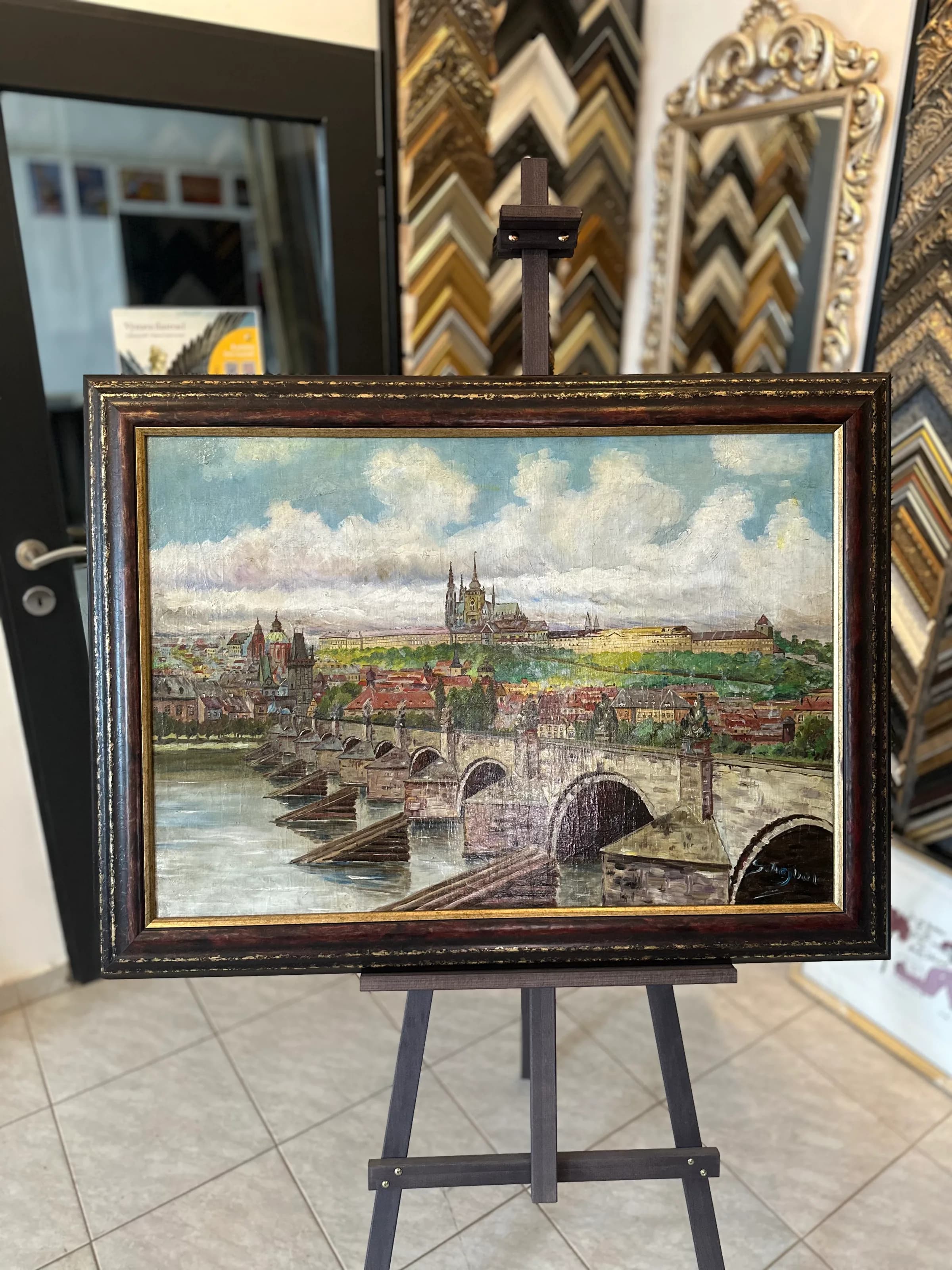 Ukázka rámování —  | Atelier Homolka