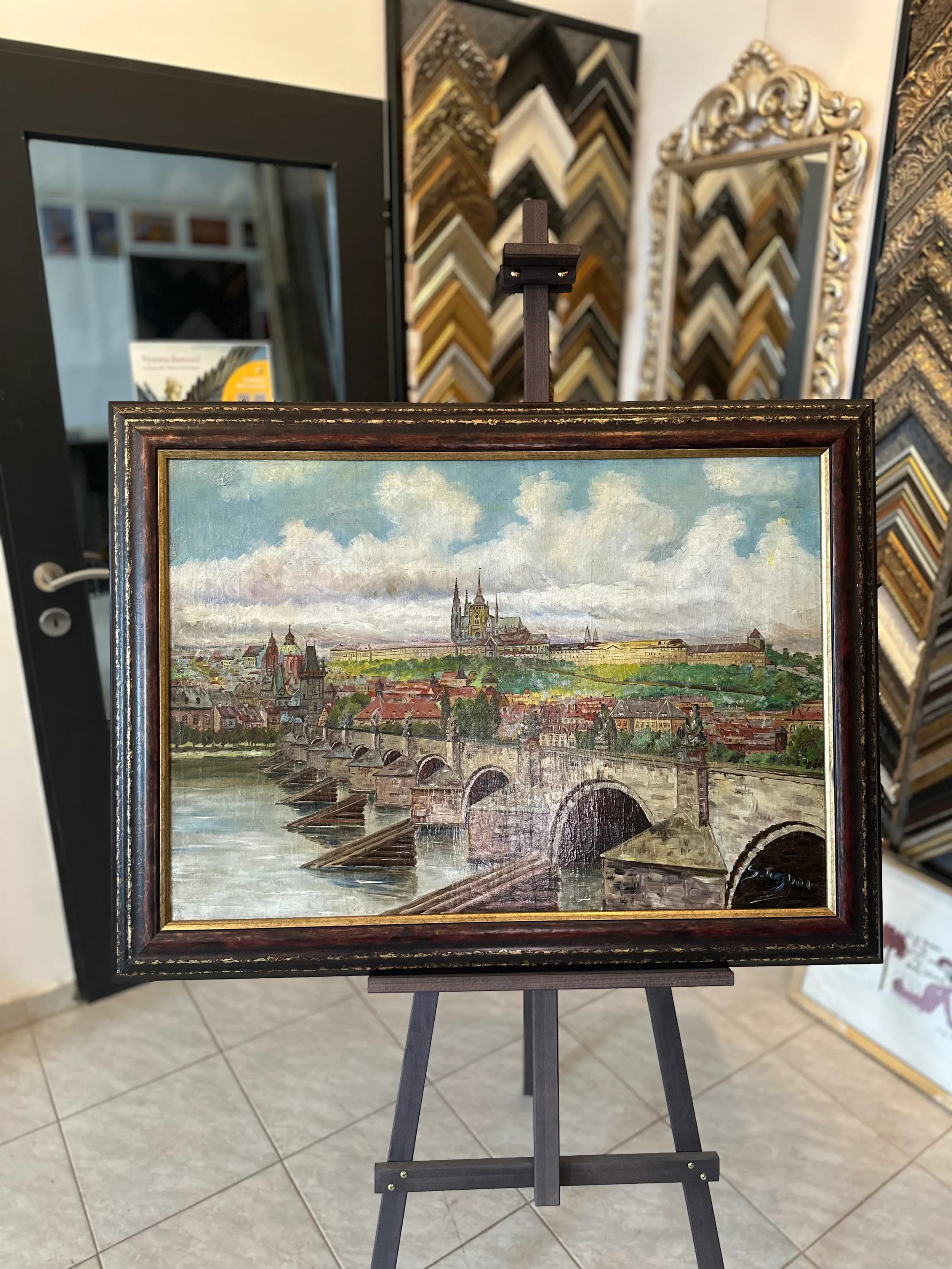 Ukázka rámování —  | Atelier Homolka