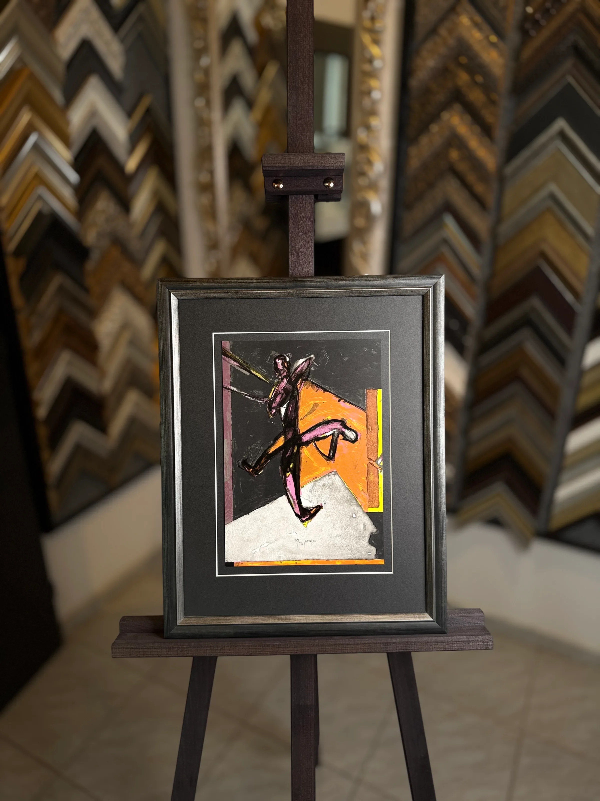 Ukázka rámování —  | Atelier Homolka