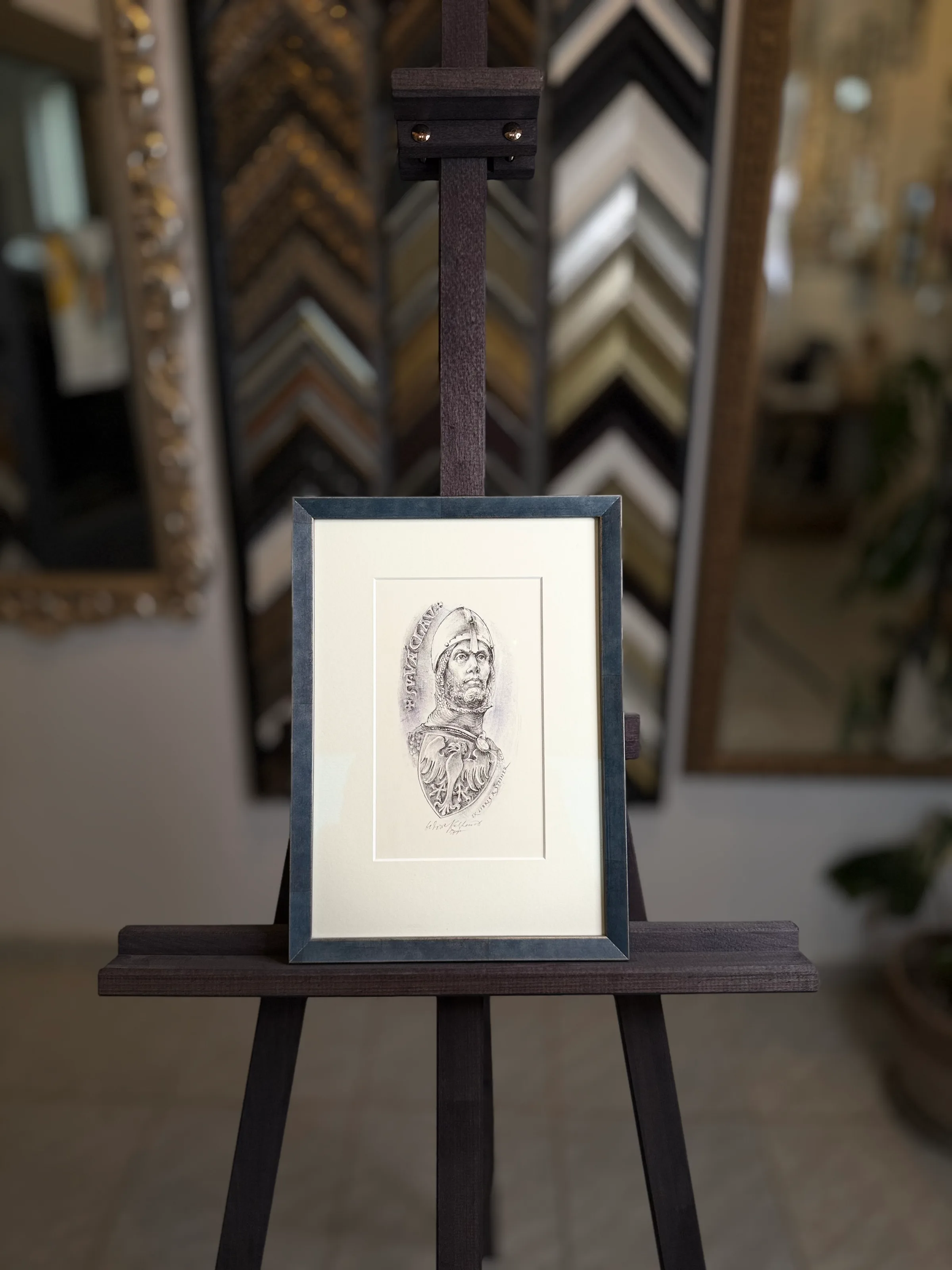 Ukázka rámování —  | Atelier Homolka