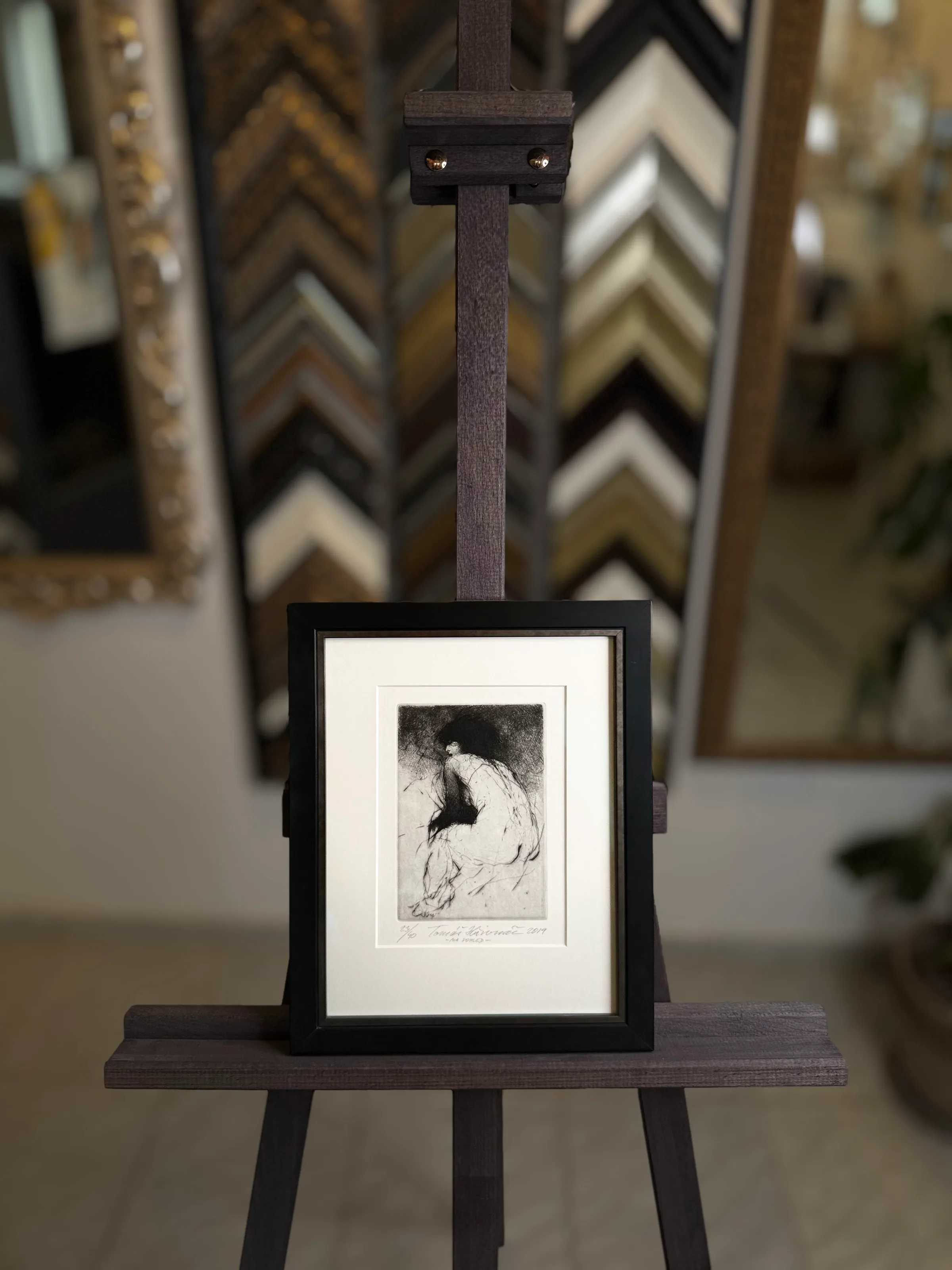 Ukázka rámování —  | Atelier Homolka