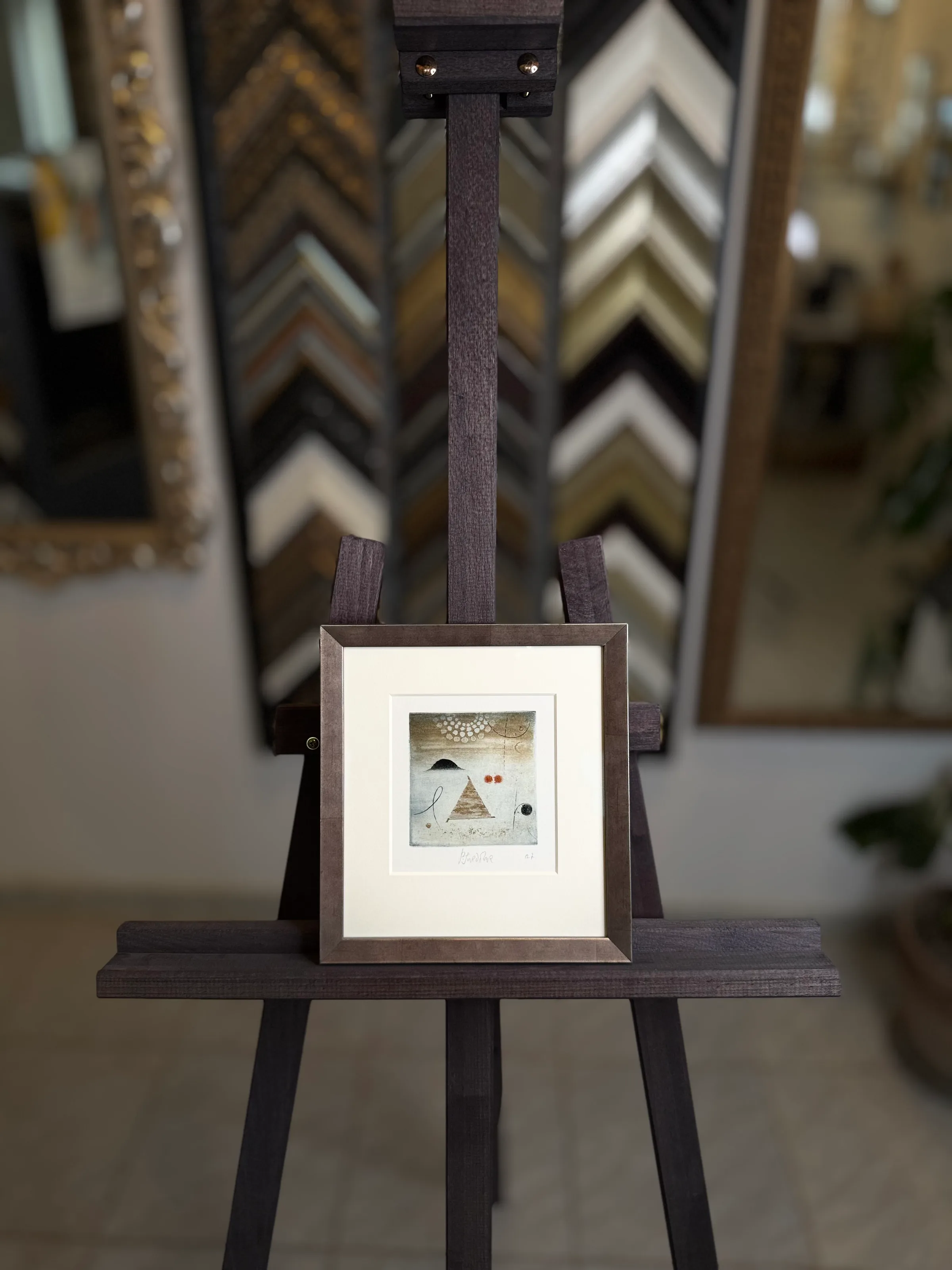 Ukázka rámování —  | Atelier Homolka