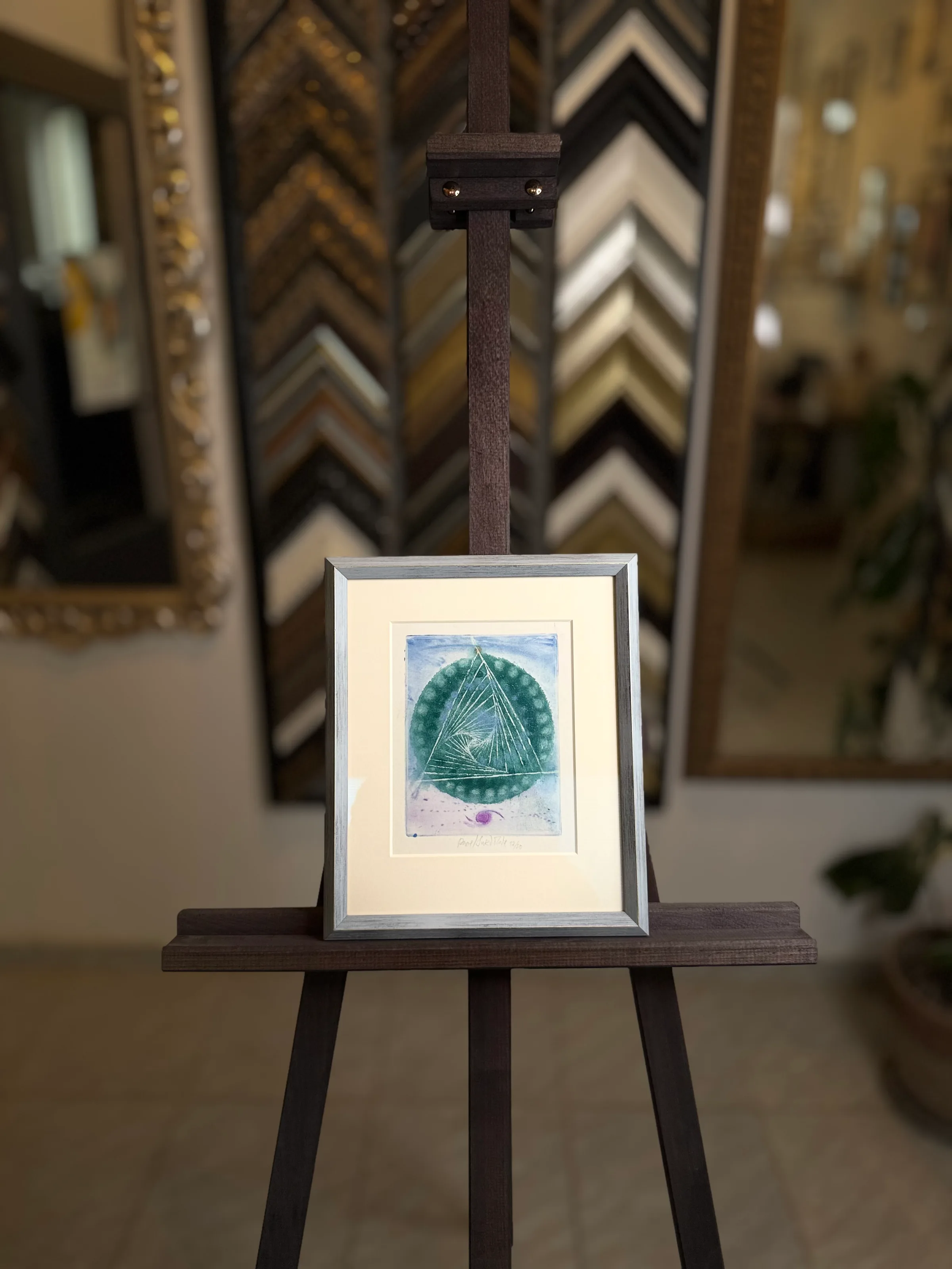 Ukázka rámování —  | Atelier Homolka