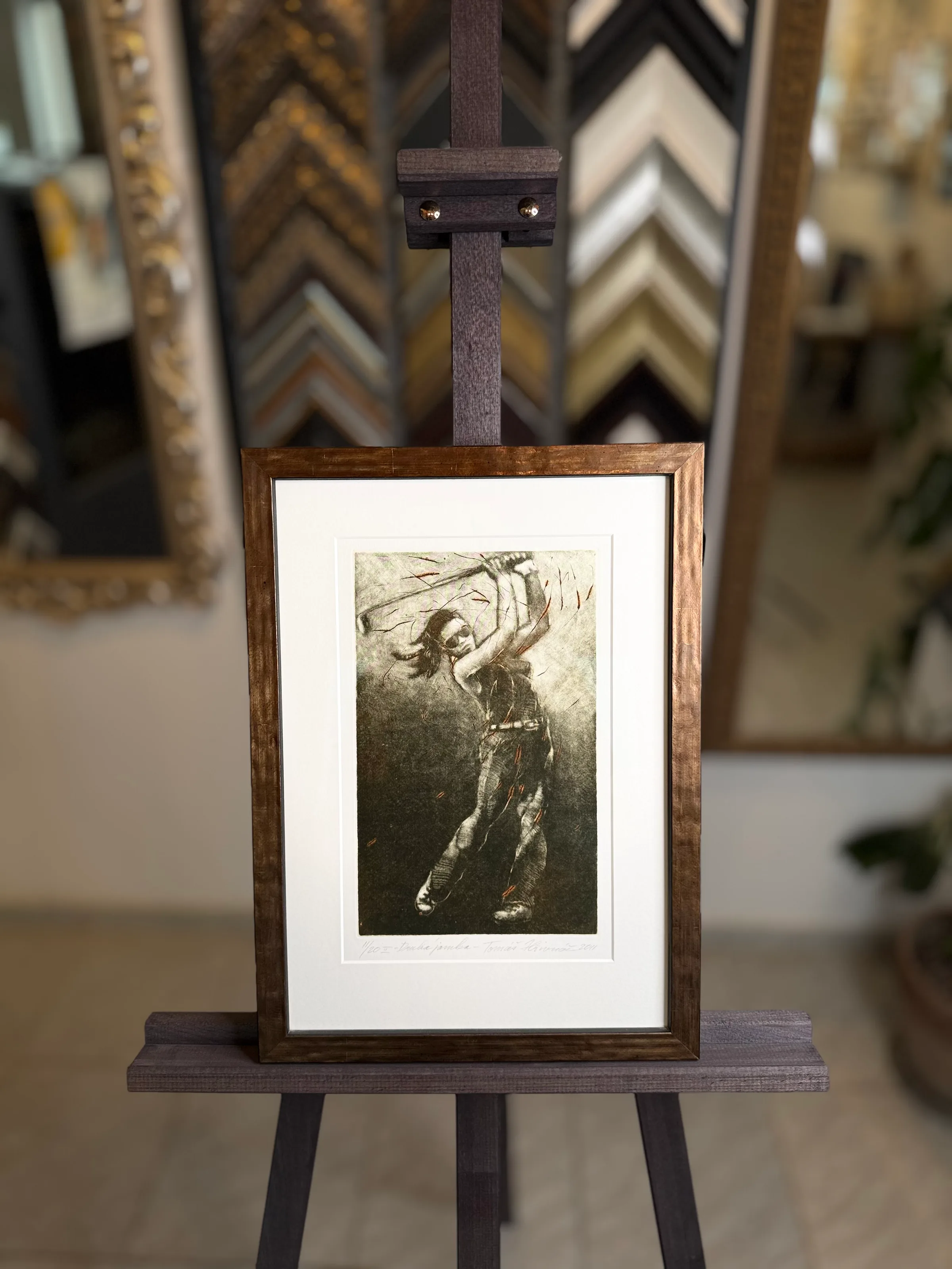 Ukázka rámování —  | Atelier Homolka