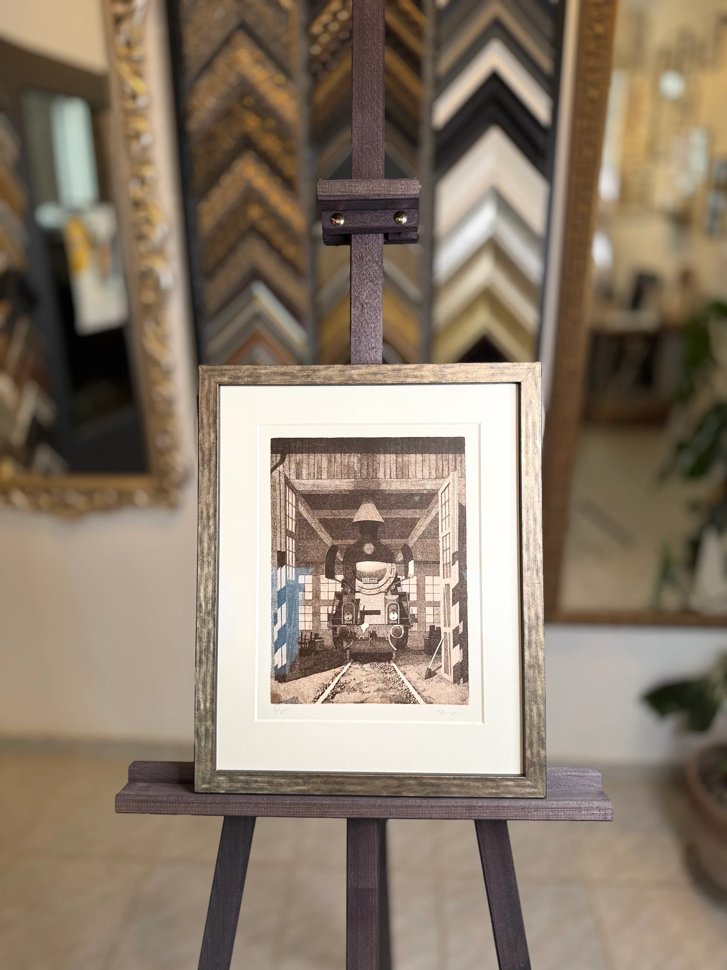 Ukázka rámování —  | Atelier Homolka