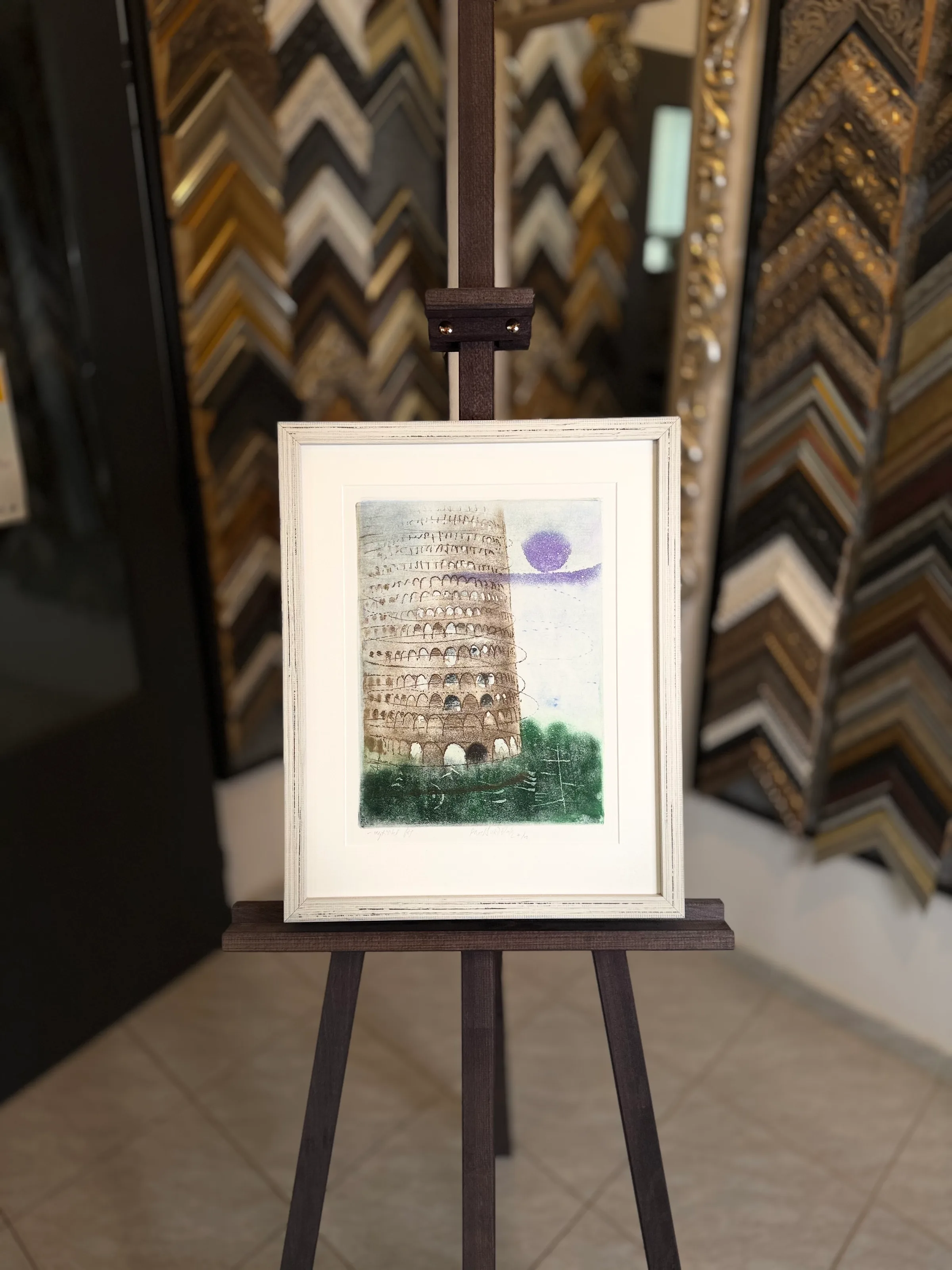 Ukázka rámování —  | Atelier Homolka