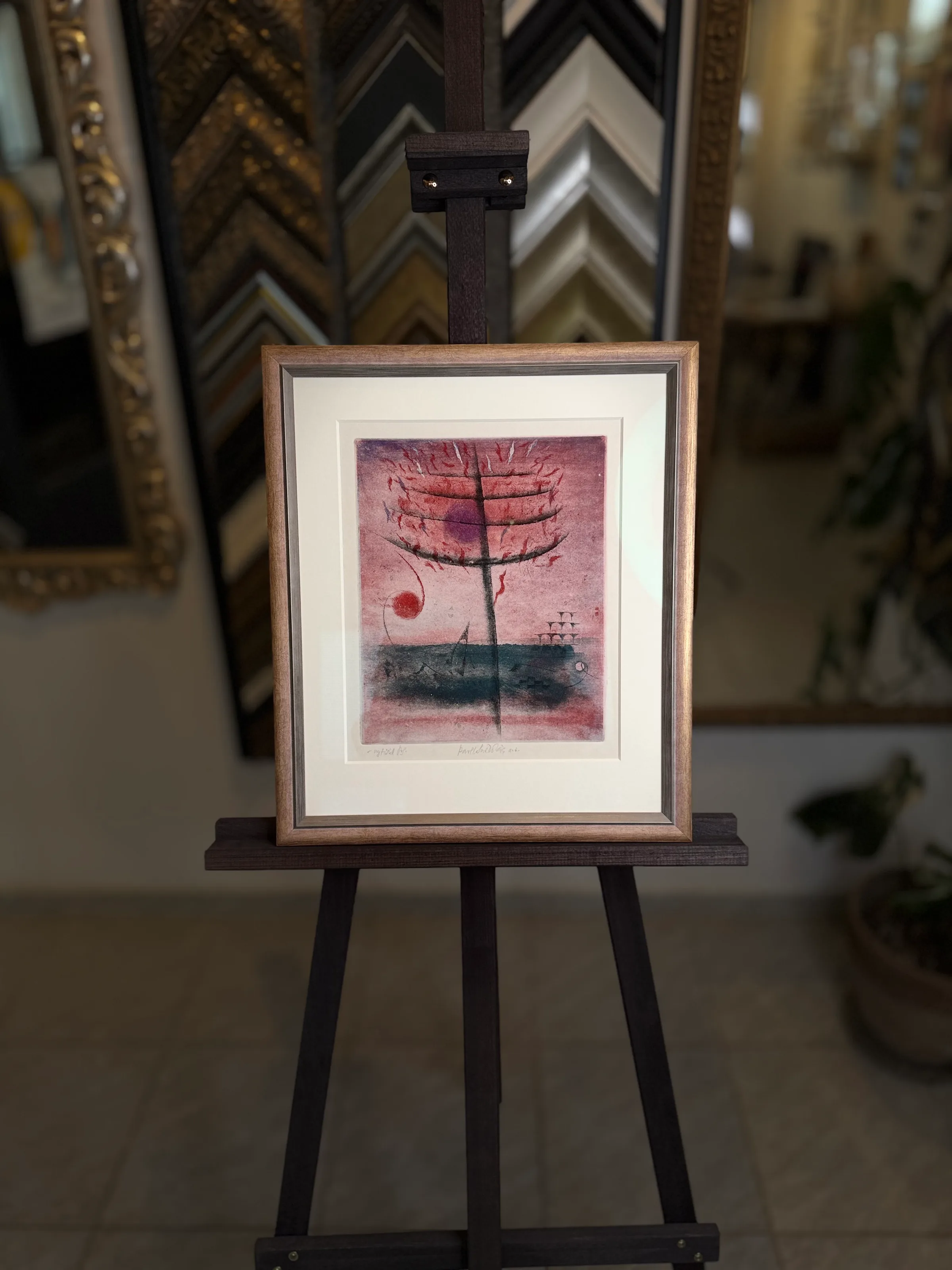 Ukázka rámování —  | Atelier Homolka