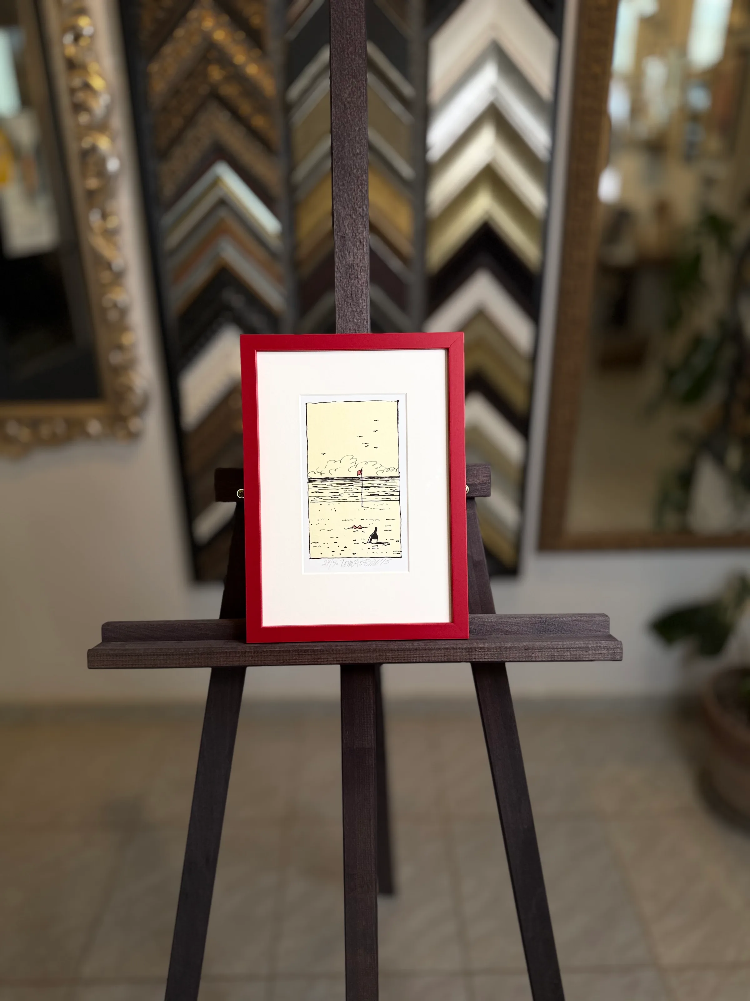 Ukázka rámování —  | Atelier Homolka