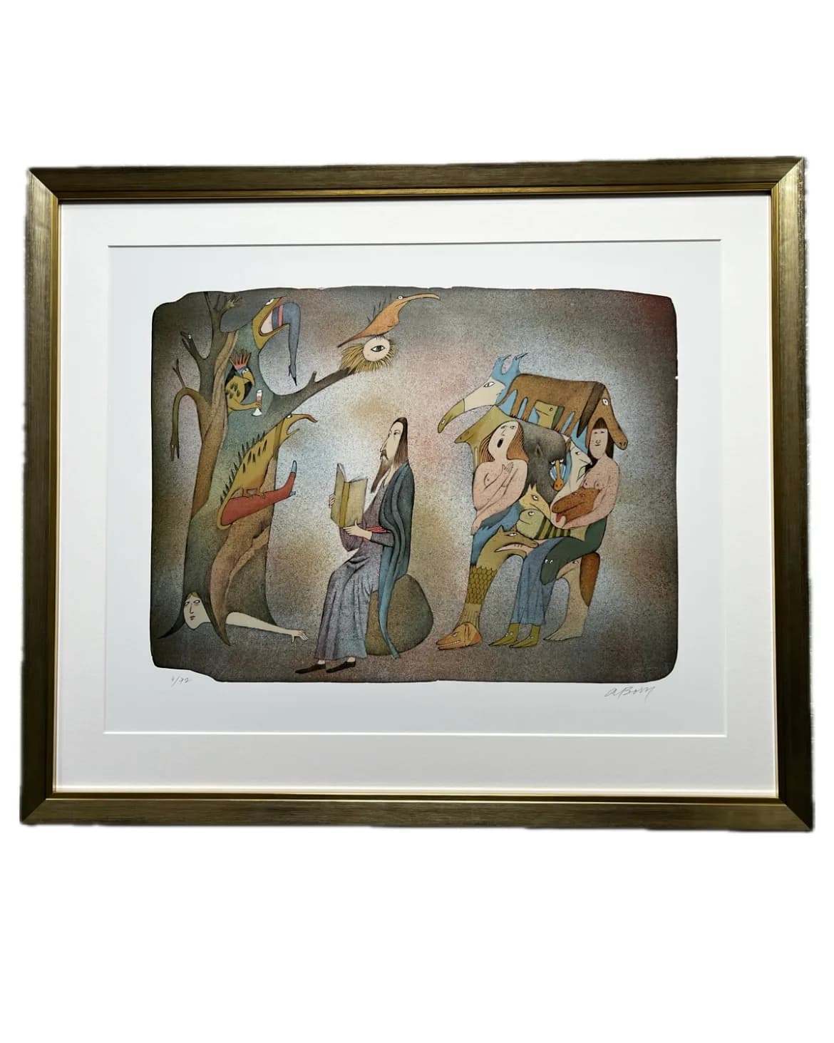 Grafika s elegantní paspartou —  | Atelier Homolka